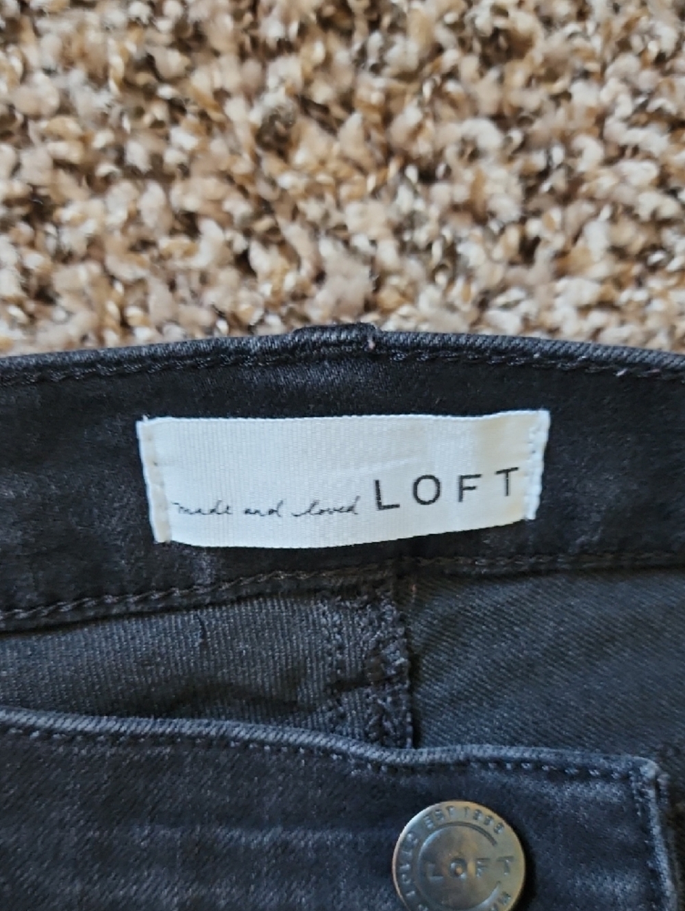 LOFT Black Women's Modern Skinny Jeans - Picture 2 of 4